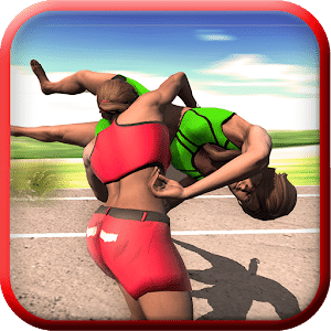 Real Kabaddi Fighting: Girls Wrestling Game 2018