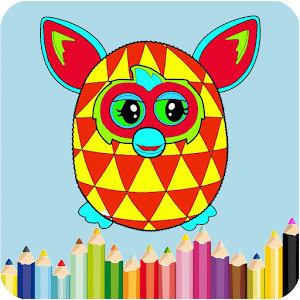 How to color The Furby Bubble Boom