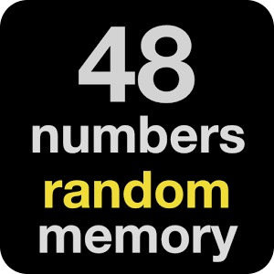 48 numbers random memory