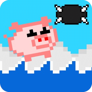 Flappy Pig (Ad free, no ads)