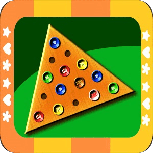 Triangle Peg Jump Puzzle Free