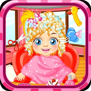 Casual baby game - Hair salon