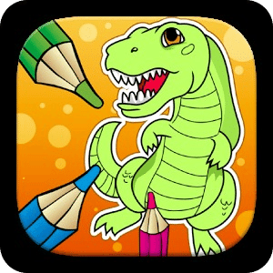 Juego de Colorear Dinosaurios