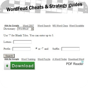 Wordfeud Cheats & Strategy