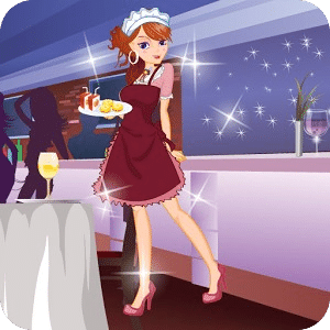 Sweety Waitress Dress Up