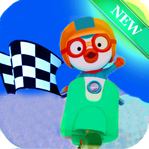 New little pororo Racing Car