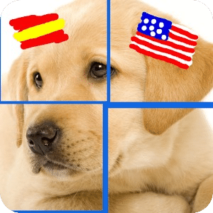Spanish & Puzzles USA: Animals