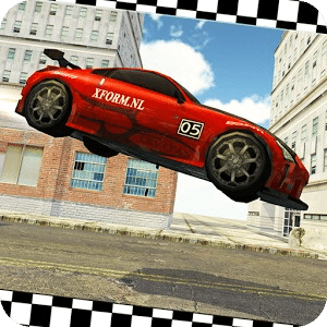 Axel Stunt Driver City Streets