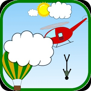 Stickman Parachute Action