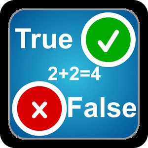 Math True False