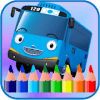 Tayo Bus Coloring Book