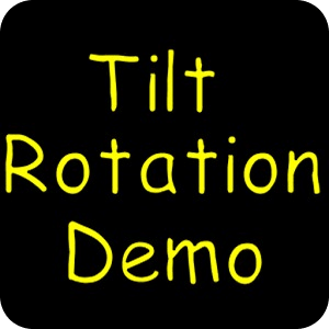 Tilt Rotation Demo