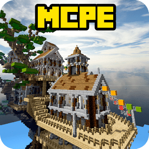 Survival ArkCraft World. MCPE map