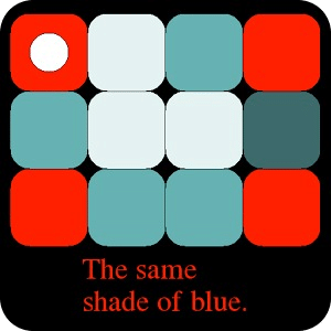 The Same Shade of Blue