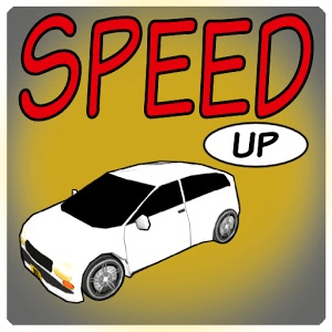 Speed Up Car Driving 3D