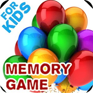 Kids Memory balloon game