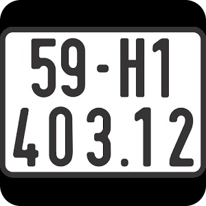 Maddy Number Plate