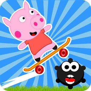 Peppie Pig Free Skate Games