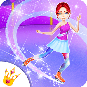 Ice Skating Dance Queen - Pretty Skater Ballerina