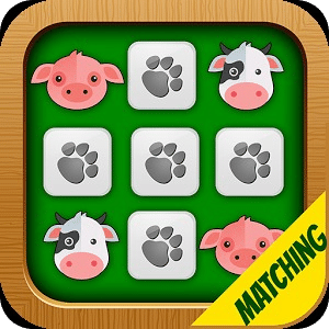 Matching Game Farm Animals