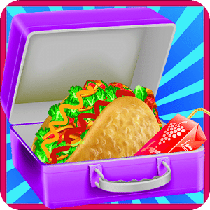 Taco Lunch Box Cheese Food : Kitchen Cooking Games
