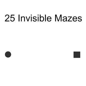 25 Invisible Mazes