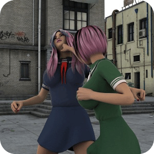 Schoolgirl Fighting HD