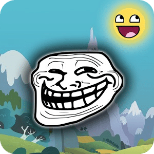 Flying Trollface