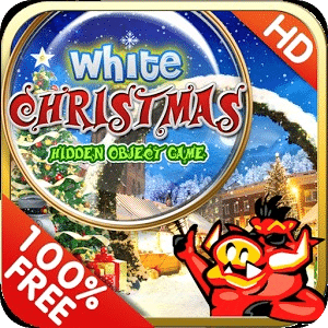White Christmas Hidden Objects