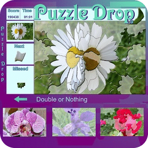 Puzzle Drop - Flower Set