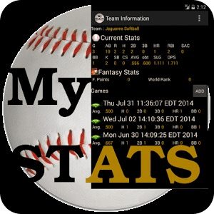 My Softball & Baseball Stats