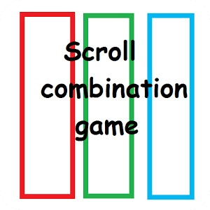 scroll combination game