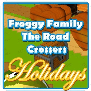 Froggy Family The Road Crosser