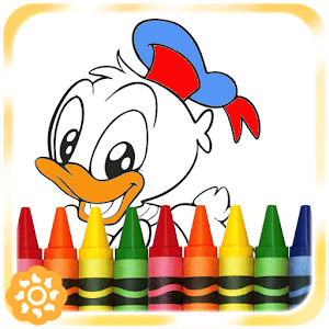 Coloring Duck and Friends