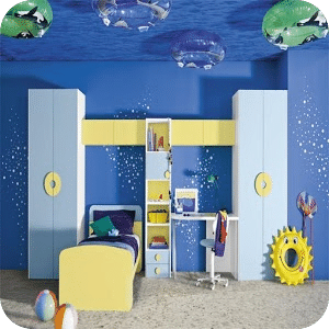 Boys room Idea - Tile puzzle