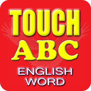 TOUCH ABC ENGLISH WORD