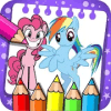 my coloring Little pony MLP Unicorn