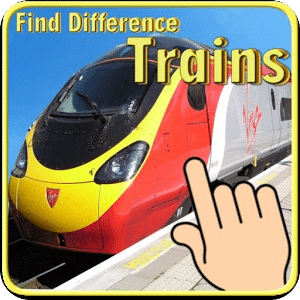 Find Differences: Train game