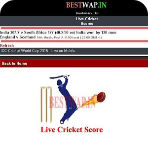 Live Cricket Score 2015