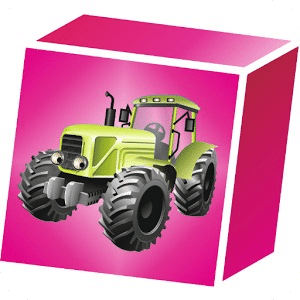 3D Block Cubes: Tractor Series