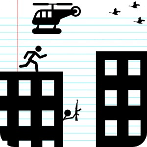 Stickman Rooftop Run