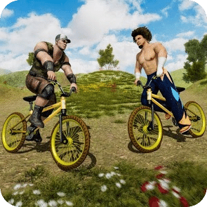 Wrestlers Bike Race Free