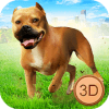 Pitbull Dog Simulator Fighting 3D