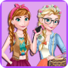 ❄ Modern Sisters Princess Makeup Dress up Game ❤