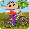 Shin-Chan Jungle Bike Racing