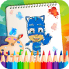 Coloring Pj Mask Book Game