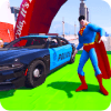 Cop Cars Superhero Stunts Racing