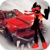 Stickman Zombie Destruction Roadkill Hero Car Game