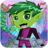 Beast Boy Titans Teeny Adventure Run 3d