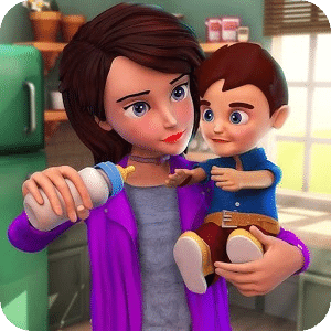 Virtual Babysitter Life: Happy Family Simulator
